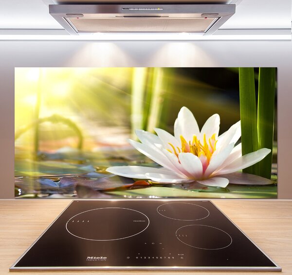 Dekorační panel sklo Vodní lilie pksh-58356953