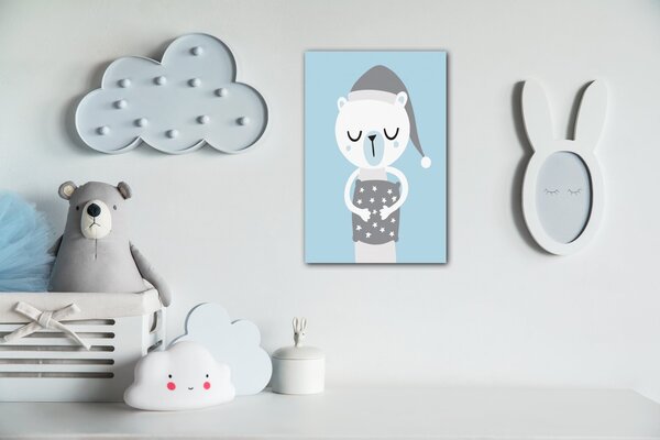 Impresi Obraz Sleepy bear - 20 x 30 cm