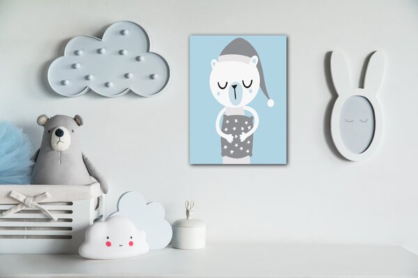 Impresi Obraz Sleepy bear - 30 x 40 cm