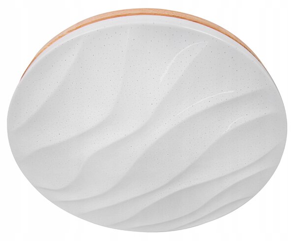 Stropní Svítidlo kulatý XUDO 50 x 8,5 cm béžový, bílý