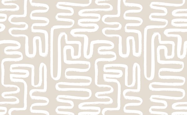 Fototapeta Bílé čáry na béžovém pozadí, Designové fototapety na zeď, Populární fototapety, u96457 - Tapeko.co.cz