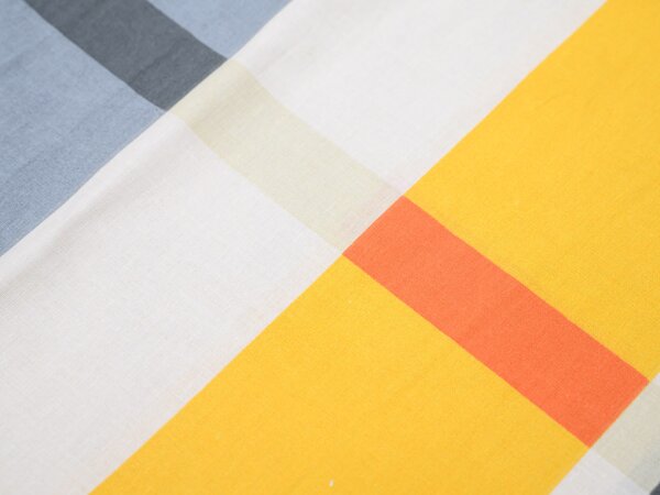 Povlečení z Renforcé bavlny ORANGE KUBE barevné Rozměr povlečení: 70 x 90 cm | 140 x 200 cm