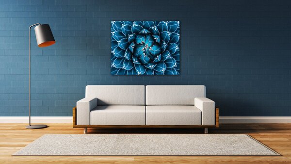 Impresi Obraz Modrý květ - 90 x 70 cm
