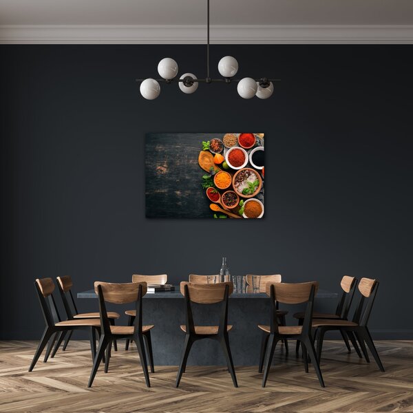 Impresi Obraz Barevné koření - 70 x 50 cm