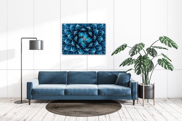 Impresi Obraz Modrý květ - 70 x 50 cm