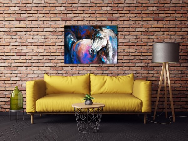 Impresi Obraz Barevný kůň - 70 x 50 cm