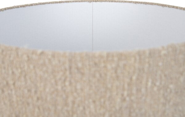 Látkové stínidlo béžové s buklé látkou 50/50/25