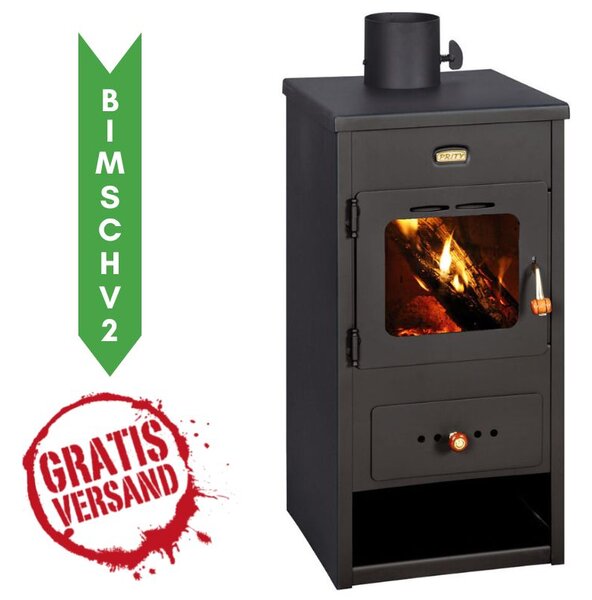 Krbová kamna na dřevo Prity, model K1 Optima, výkon 9,5 kW