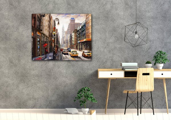 Impresi Obraz New York malba - 90 x 70 cm