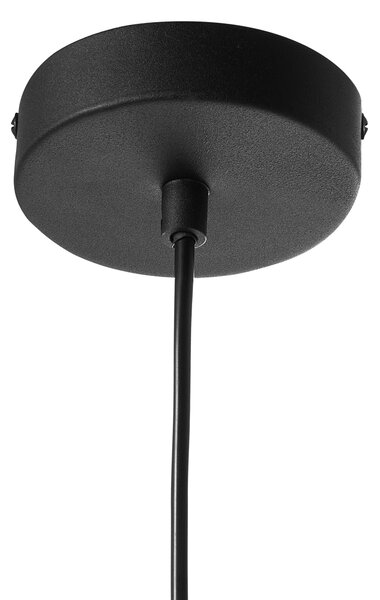 Závěsná lampa MIGORI Papír Černá