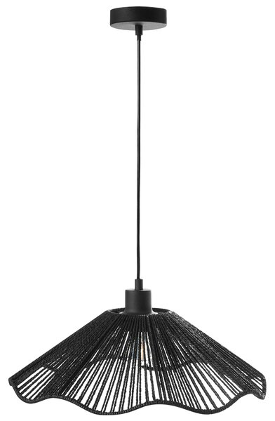 Závěsná lampa MIGORI Papír Černá