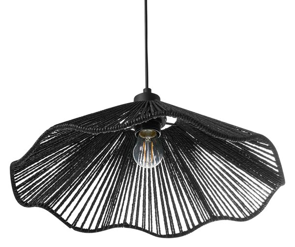 Závěsná lampa MIGORI Papír Černá