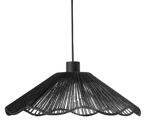 Závěsná lampa MIGORI Papír Černá