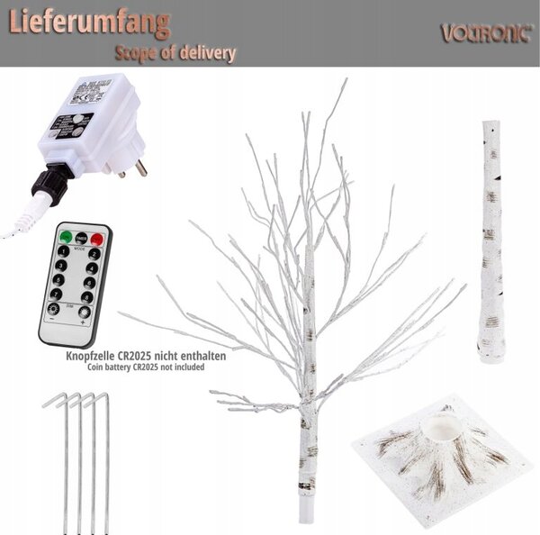 LED Stromek Voltronic 30010444 bílý 180 cm 3,6 W