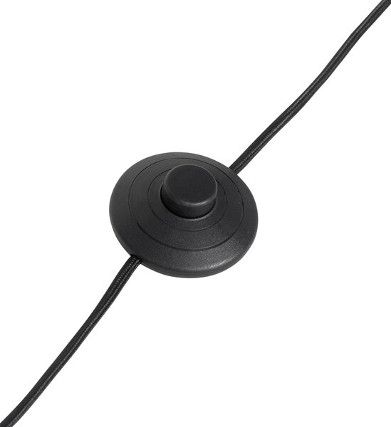 Moderní stojací lampa z ořechového dřeva s béžovým buklé stínidlem 50 cm - Tripod Classic