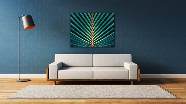Impresi Obraz Palmový list - 90 x 70 cm