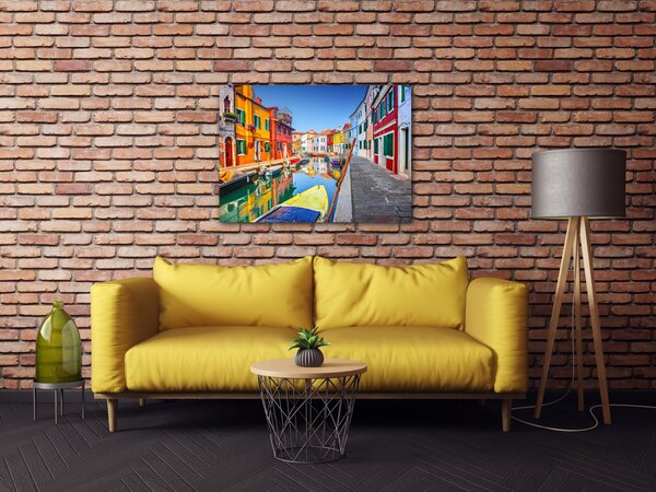 Impresi Obraz Barevné Benátky - 70 x 50 cm