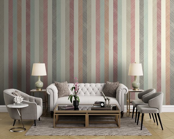 Fototapeta Barevné pozadí s klikatým vzorem, Designové fototapety na zeď, Populární fototapety, u96798 - Tapeko.co.cz