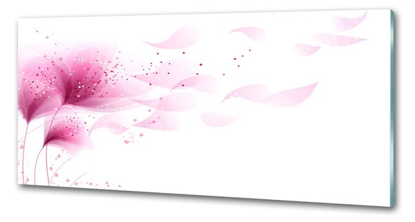 Dekorační panel sklo Růžová květina pksh-59922852