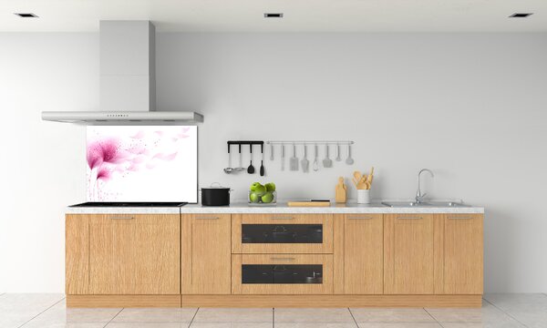 Dekorační panel sklo Růžová květina pksh-59922852