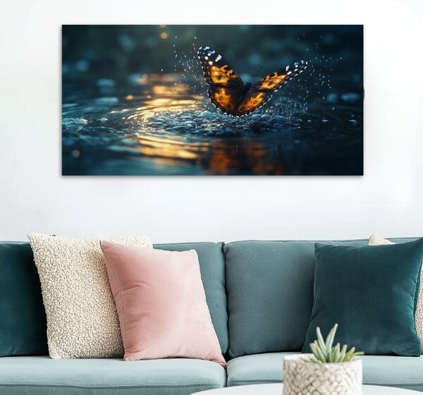Obraz Butterfly - The Magic of Nature - 50x100 cm