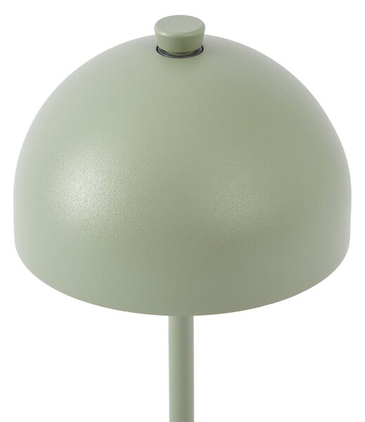 Stolní lampa zelená vč. LED IP54 Dobíjecí s nabíjecí stanicí - Squirrel