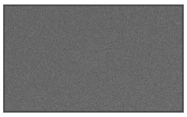 Rohož Antracitová a černá 90 x 150 cm 100% polyamid