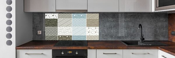Panel do kuchyně Geometrické vzory pksh-60214450