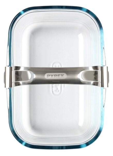 Skleněná mísa do horkovzdušné fritézy PYREX 20x14cm/1,5l., borosilikát