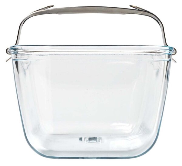 Skleněná mísa do horkovzdušné fritézy PYREX 20x14cm/1,5l., borosilikát