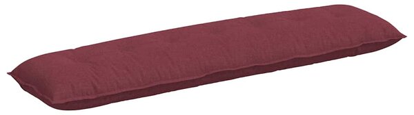 Polštář na záda Víno Červené 200 x 19 x 50 cm textil