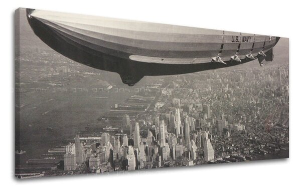 Obraz na stěnu Panorama MĚSTO / NEW YORK - 30x60 cm