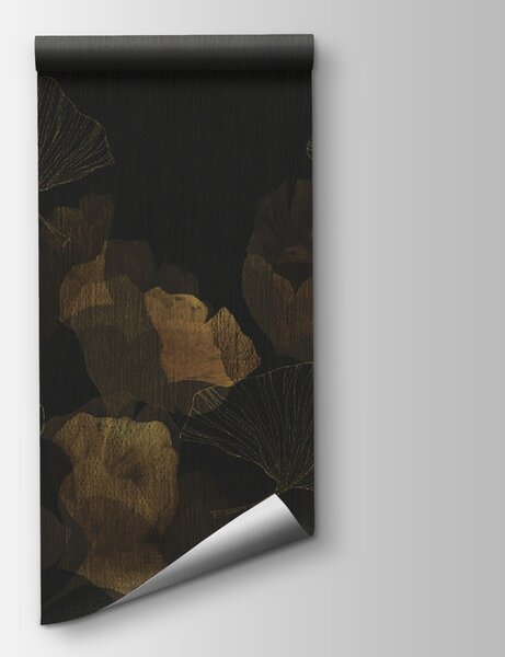 Fototapeta Elegantní listy na tmavém pozadí, Designové fototapety na zeď, Populární fototapety, u97142 - Tapeko.co.cz