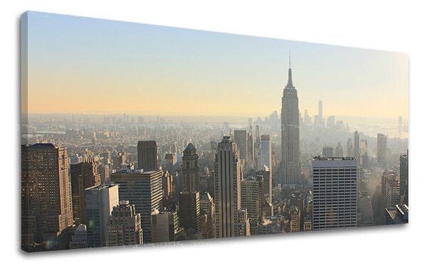 Obraz na stěnu Panorama MĚSTO / NEW YORK - 30x60 cm