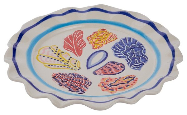 CORAL COAST Talíř mušle 22 cm - mix