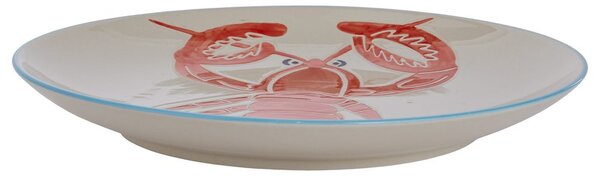 CORAL COAST Talíř humr 26 cm - červená/modrá