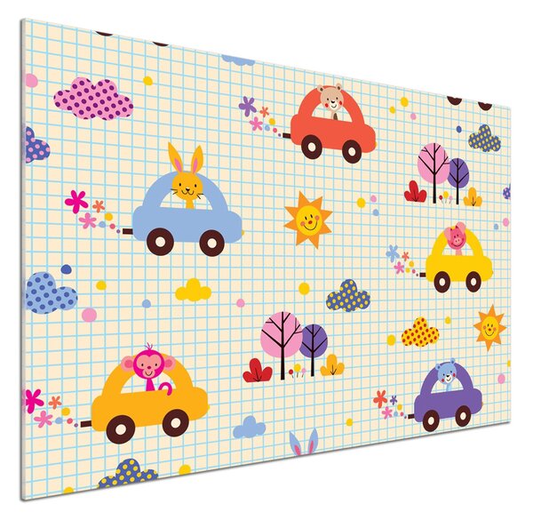 Dekorační panel sklo Autíčka pksh-60476829
