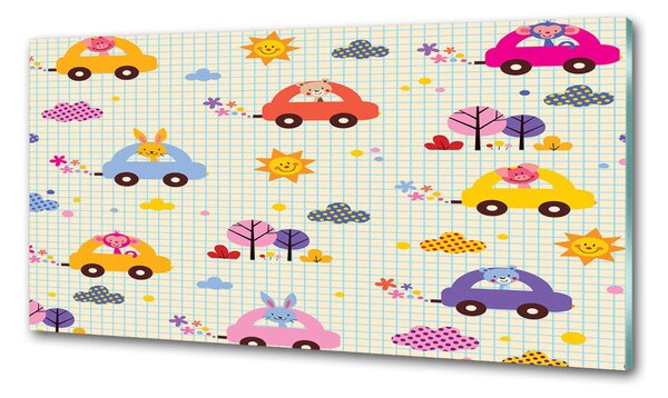 Dekorační panel sklo Autíčka pksh-60476829