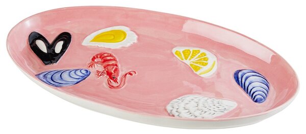 CORAL COAST Servírovací talíř oválný 31 x 16 cm - růžová