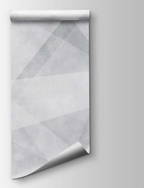 Fototapeta Bílé a šedé pozadí, Geometrické 3D fototapety, Populární fototapety, u97205 - Tapeko.co.cz