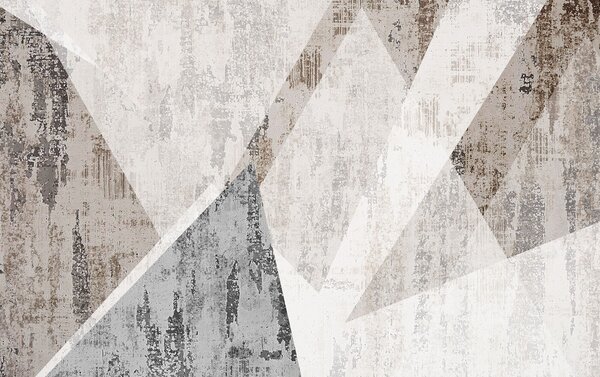 Fototapeta Abstraktní geometrická textura v neutrálních tónech, Geometrické 3D fototapety, Populární fototapety, u97203 - Tapeko.co.cz