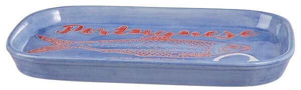 CORAL COAST Servírovací talíř 27 x 16 cm - modrá
