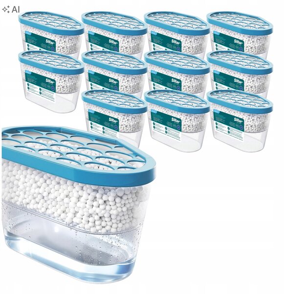 Pohlcovač vlhkosti do domácnosti Sillar 600 ml bez vůně 12 ks