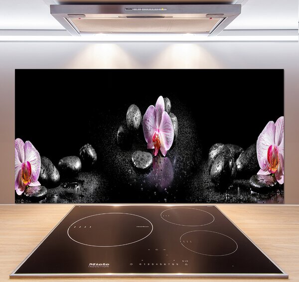 Skleněný panel do kuchynské linky Orchidej pksh-60629892