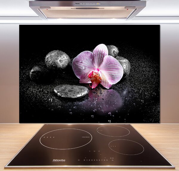 Skleněný panel do kuchynské linky Orchidej pksh-60629892