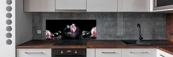 Skleněný panel do kuchynské linky Orchidej pksh-60629892