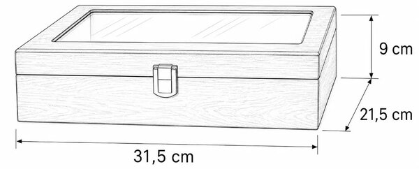 Gaira® Kazeta na hodinky 2173-14