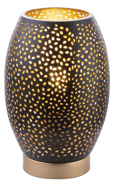 Stolní lampa Globo Lighting Narri černá, žlutá 40 W