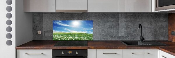 Skleněný panel do kuchyně Louka pksh-6089070