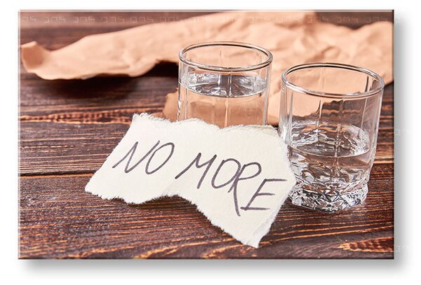 Motivační obraz na stěnu No more_001 - 20x30 cm